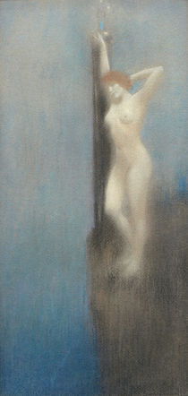 Sappho / Pastell von F.Khnopff by klassik art