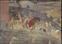 A.Lorenzetti, Buon Governo, Jagdgesell. von klassik art