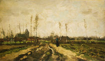 Van Gogh/ Paysage de Brabout/1885 von klassik art