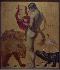 F.v.Stuck, Orpheus von klassik art