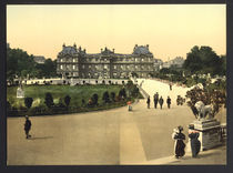 Paris, Palais du Luxembourg / Photochrom by klassik art