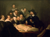 Rembrandt, Anatomie des Dr. Tulp by klassik art