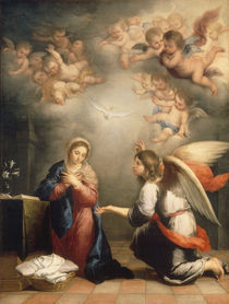 B.E.Murillo, Verkuendigung an Maria von klassik art