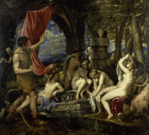 Tizian, Diana und Actaeon von klassik art