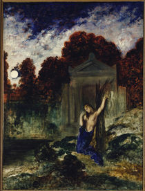 Gustave Moreau,Orpheus am Grab Eurydikes by klassik art