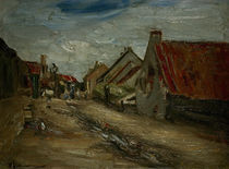 M.Liebermann, Dorfstrasse in Holland by klassik art