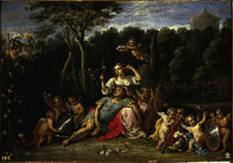 D.Teniers, Rinaldo im Garten der Armida by klassik art