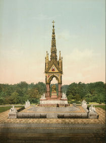 London, Albert Memorial / Photochrom by klassik art