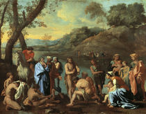 N.Poussin, Johannes der Taeufer.. von klassik art