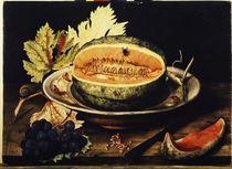 G.Garzoni, Schale mit Melone von klassik art