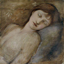 E.Burne Jones, Schlafende Prinzessin by klassik art