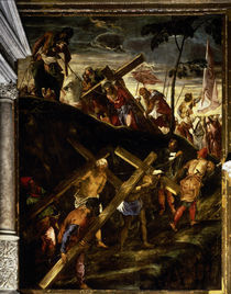 Tintoretto, Die Kreuztragung von klassik art