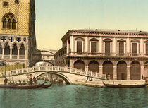 Venedig,Seufzerbruecke,Prigioni/Photochro von klassik art