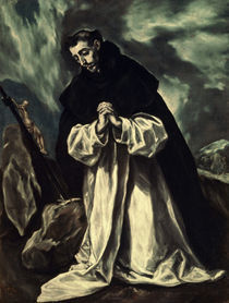 El Greco, Hl.Dominikus im Gebet von klassik art