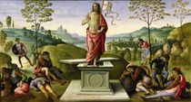 Perugino, Auferstehung Christi by klassik art