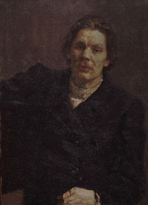 Maxim Gorkij / Gemaelde von Repin by klassik art