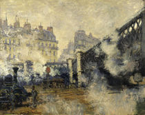 C.Monet, Le Pont de l'Europe by klassik art