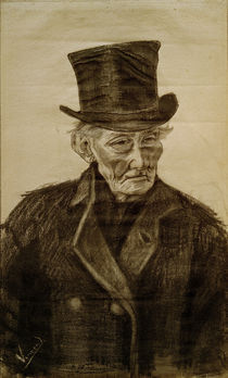 V.van Gogh, Alter Mann mit Zylinder by klassik art