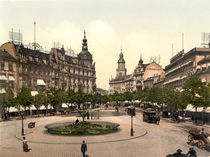 Frankfurt am Main, Rossmarkt / Photochrom by klassik art