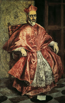 El Greco/Grossinquisitor de Guevara/1596 by klassik art