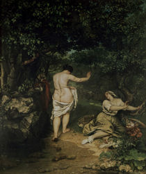 Courbet, Die Badenden/ 1853 by klassik art