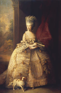 Koenigin Charlotte v. Engl. /Gainsborough von klassik art