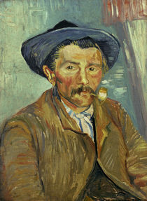 van Gogh, Mann mit Pfeife by klassik art