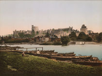 Windsor Castle / Photochrom um 1900 von klassik art