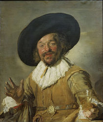 F.Hals, Froehlicher Trinker by klassik art