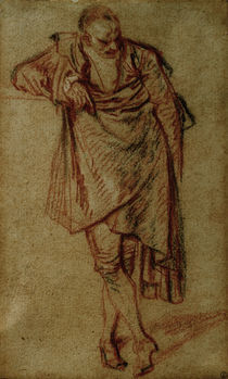 A.Watteau, Stehender Mann von klassik art
