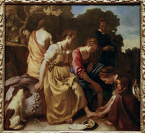 Vermeer, Diana mit ihren Gefaehrtinnen von klassik art