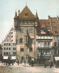 Nuernberg, Nassauerhaus / Postkarte von klassik art