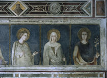 Simone Martini, Hl.Elisabeth, Klara u.a. by klassik art