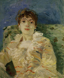 B.Morisot, Junge Frau auf dem Sofa by klassik art