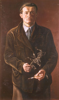 Oskar Zwintscher, Selbstbildnis 1897 von klassik art