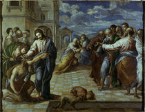 El Greco, Die Heilung des Blinden by klassik art