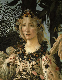 Botticelli, Primavera, Det.: Flora by klassik art