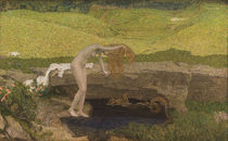 Giovanni Segantini, Die Eitelkeit by klassik art