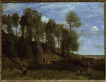 C.Corot, Landschaft bei Etretat by klassik art