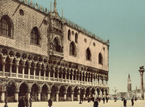 Venedig, Dogenpalast / Photochrom by klassik art