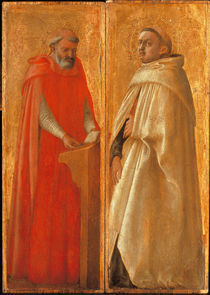 Masaccio, Zwei heilige Karmeliter by klassik art