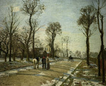 C.Pissarro, Louveciennes Wintersonne by klassik art