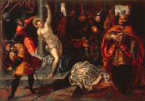 Tintoretto, Hl.Katharina Auspeitschung von klassik art
