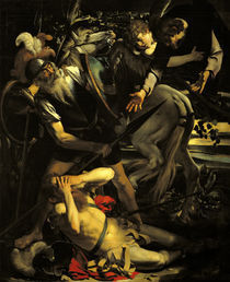 Caravaggio, Bekehrung des Paulus /1.Fass by klassik art