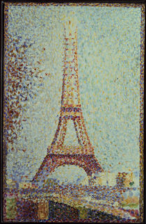 Seurat,G./ Der Eiffelturm/ 1889 by klassik art