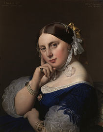 J.A.D.Ingres, Mme Ingres, geb. Ramel by klassik art