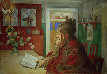 Carl Larsson, Karin liest by klassik art