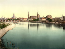 Dresden / Altstadt / Photochrom von klassik art