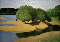 F.Vallotton, Sandbaenke an der Loire by klassik art