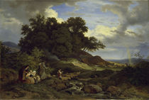 L.Richter, Boehmische Hirtenlandschaft by klassik art